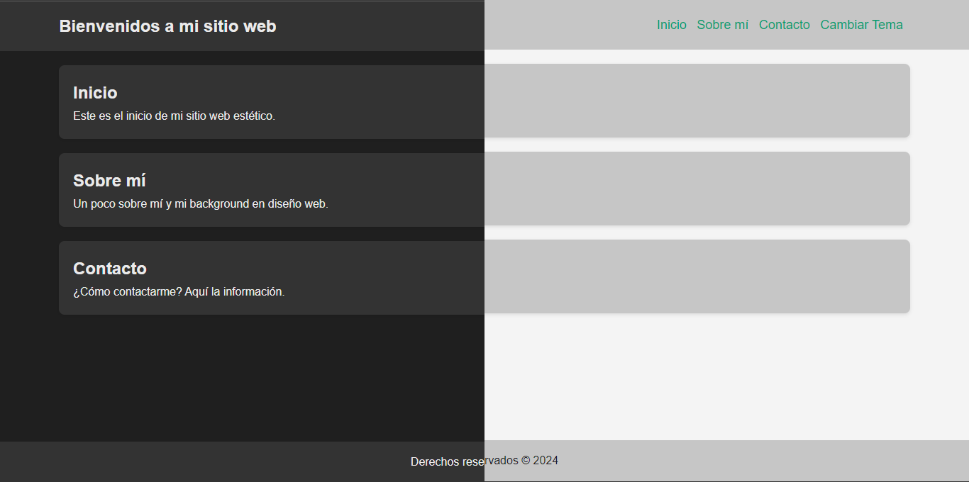 Crea sitios web simples y bonitos